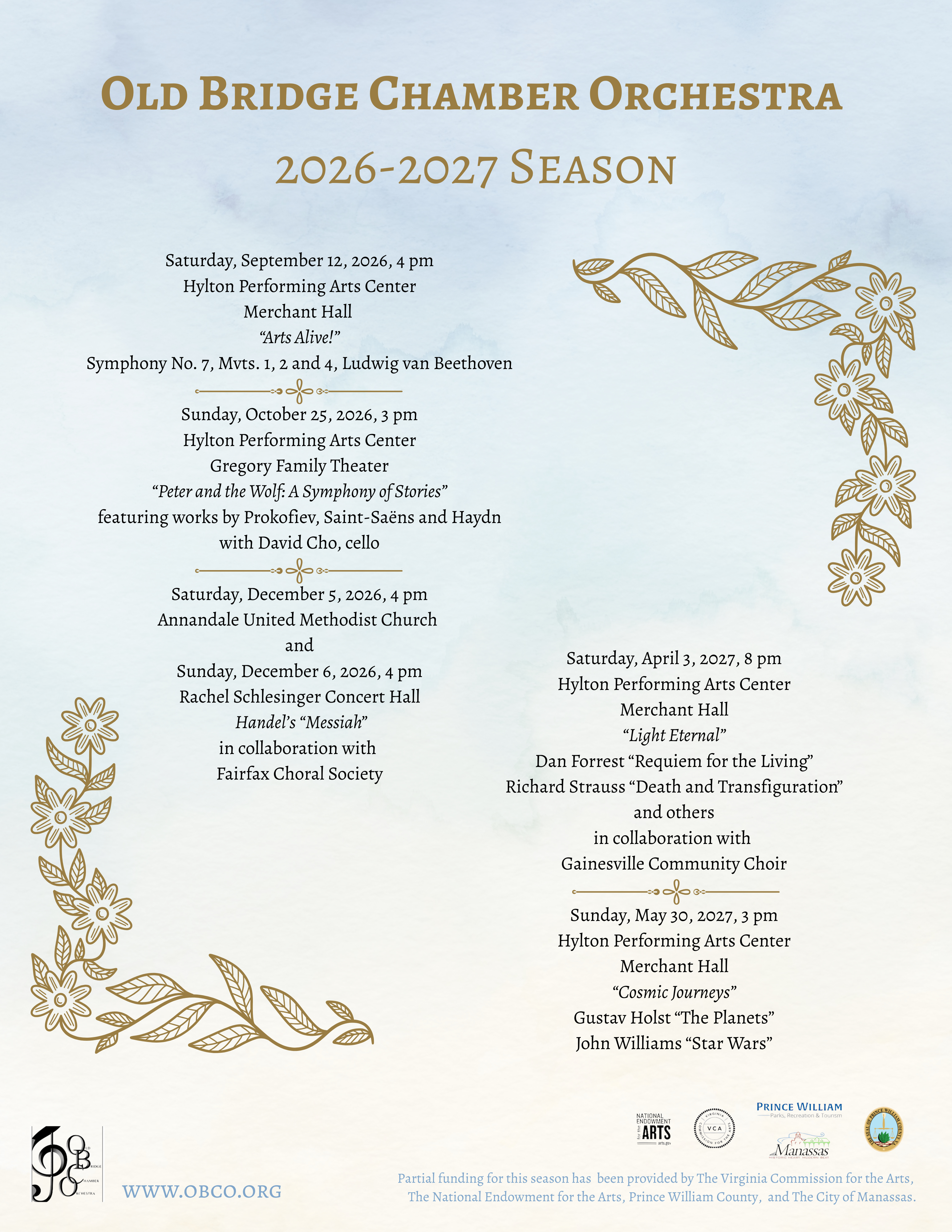 2026-27 Season Flyer